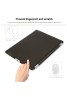 iPad Mini Case, iPad Mini 2 / Mini 3 Case,iPad Mini Smart Case Cover [Synthetic Leather] and Translucent Frosted Back Magnetic Cover with Sleep / Wake Function [Ultra Slim] [Light Weight] for Apple iPad Mini 1/2/3-Black
